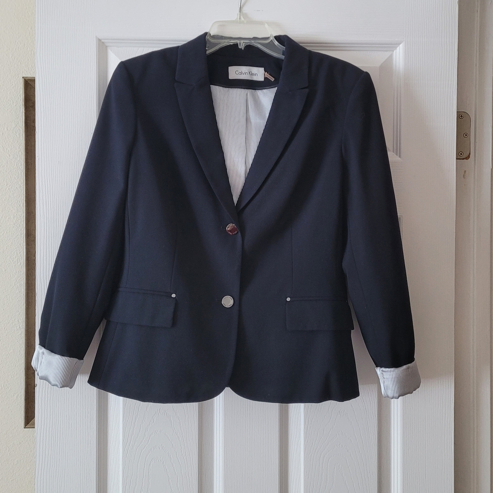 Calvin Klein Women's Black Blazer